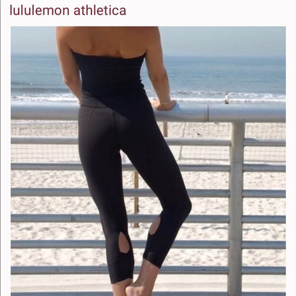 Lululemon wunder under dance legging fold over - Picture 2 of 5